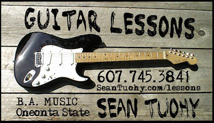 Sean Tuohy Guitar Lessons